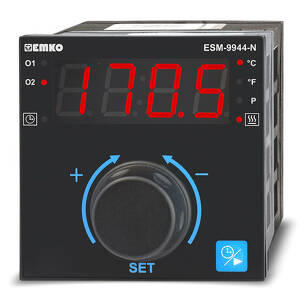 Regulator temperatury z timerem, uniwersalne wejście termometryczne ESM9944-N