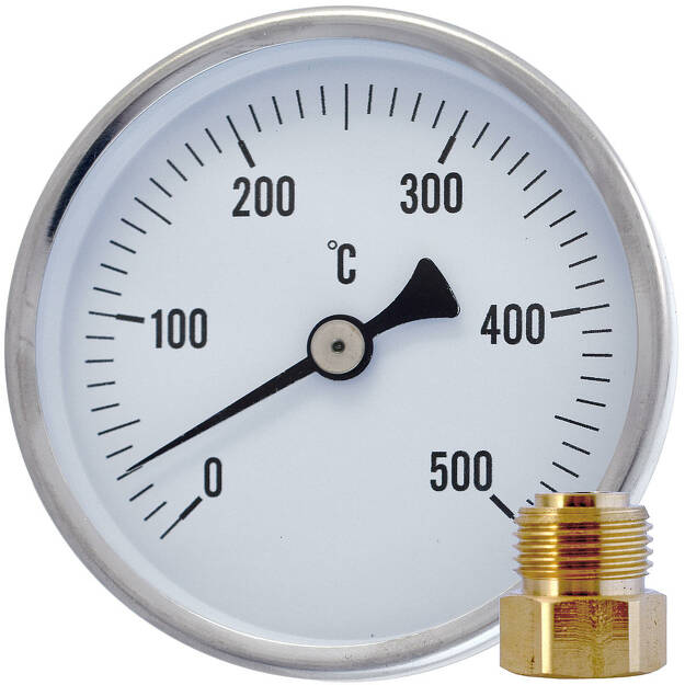 Termometr tarczowy, średnica 80mm  TPM05/80/150